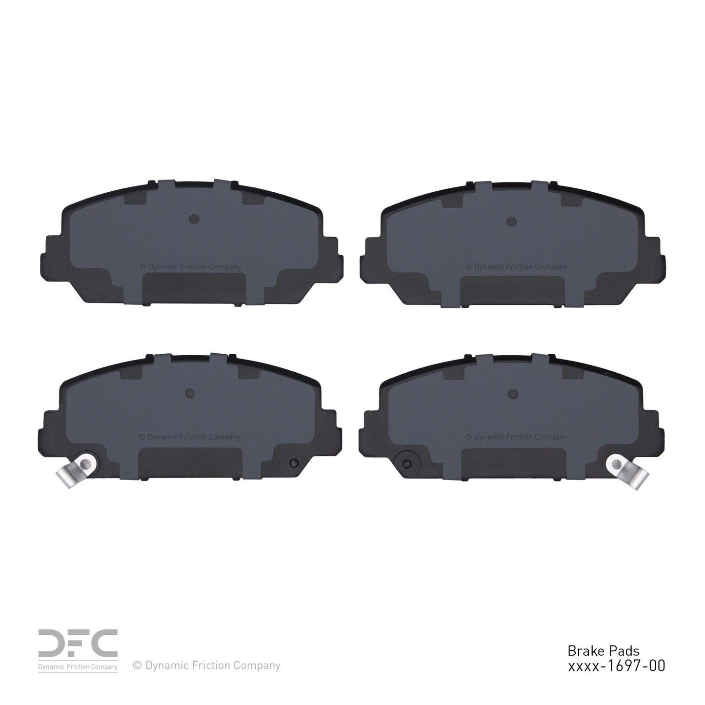 Dynamic Friction Company Disc Brake Pad Set 1310-1697-00