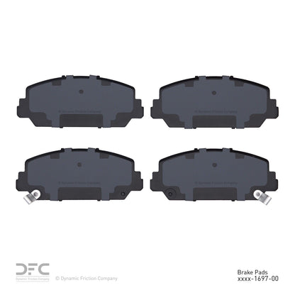 Dynamic Friction Company Disc Brake Pad Set 1310-1697-00