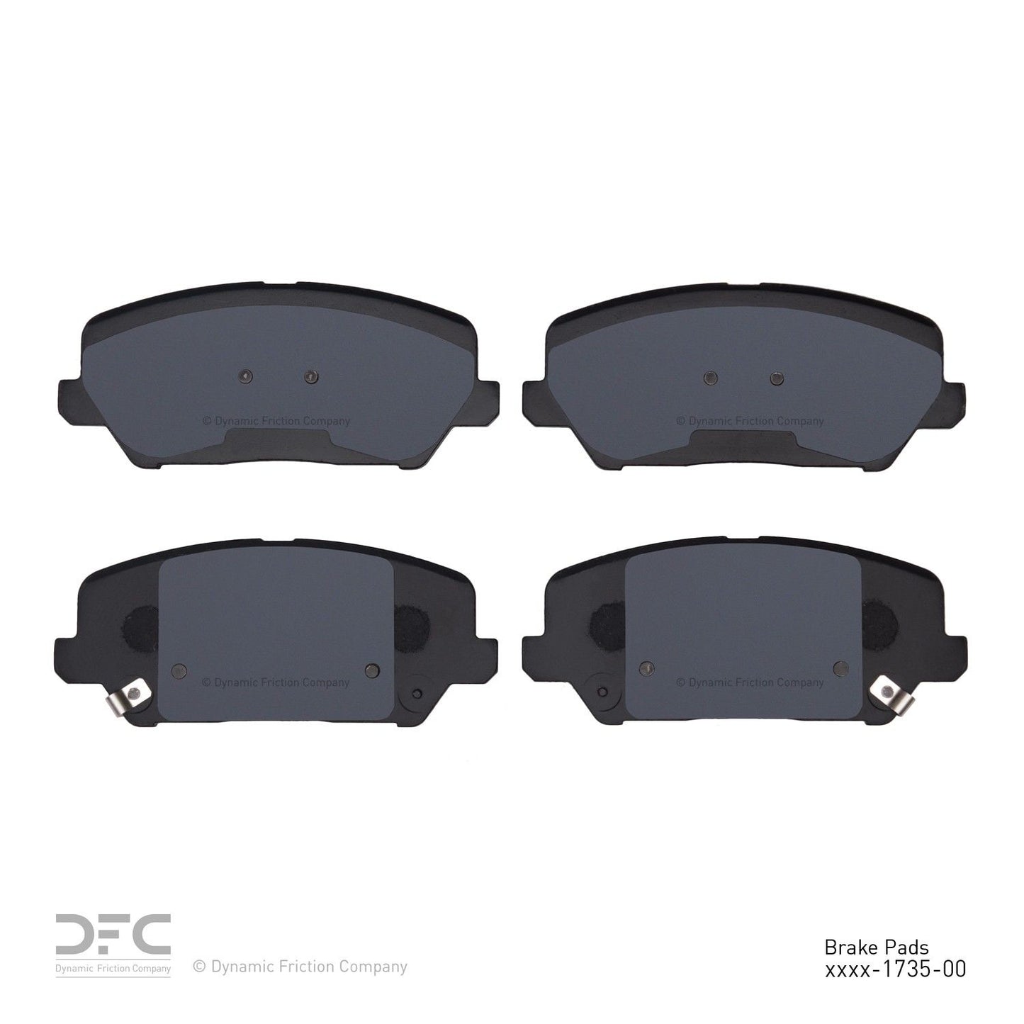 Dynamic Friction Company Disc Brake Pad Set 1310-1735-00