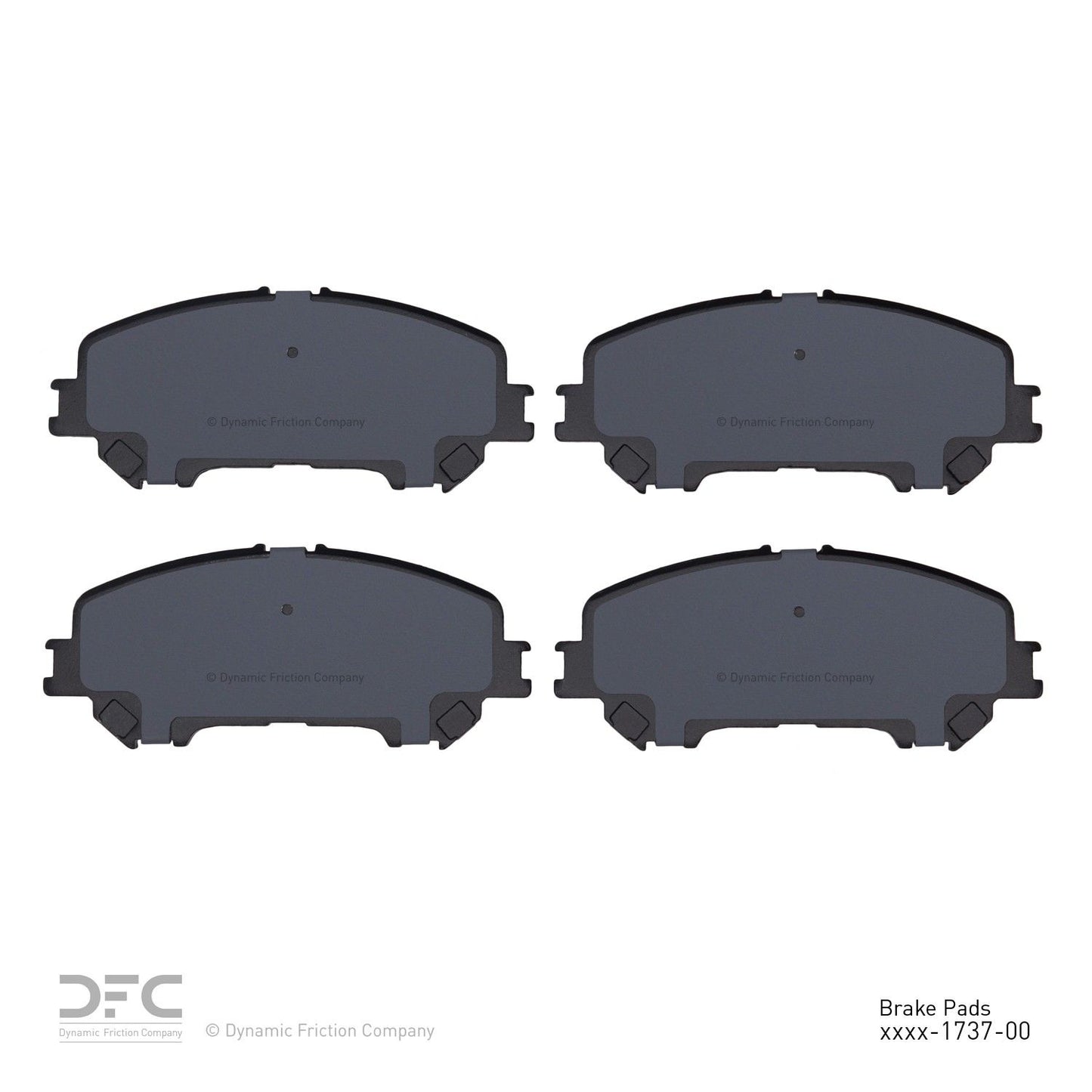 Dynamic Friction Company Disc Brake Pad Set 1310-1737-00