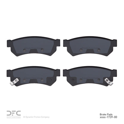 Dynamic Friction Company Disc Brake Pad Set 1310-1739-00