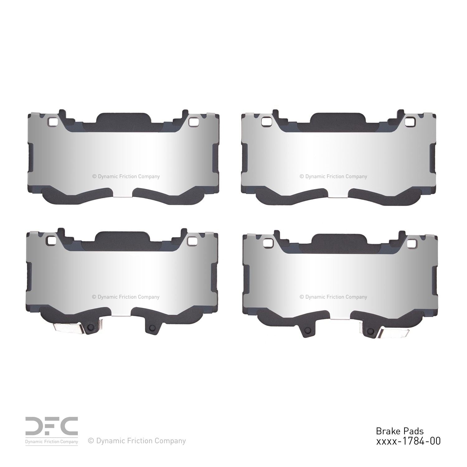 Dynamic Friction Company Disc Brake Pad Set 1310-1784-00