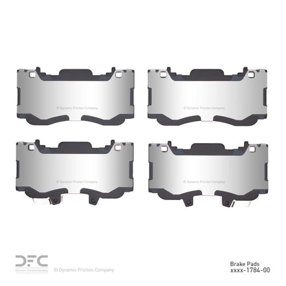 Dynamic Friction Company Disc Brake Pad Set 1310-1784-00