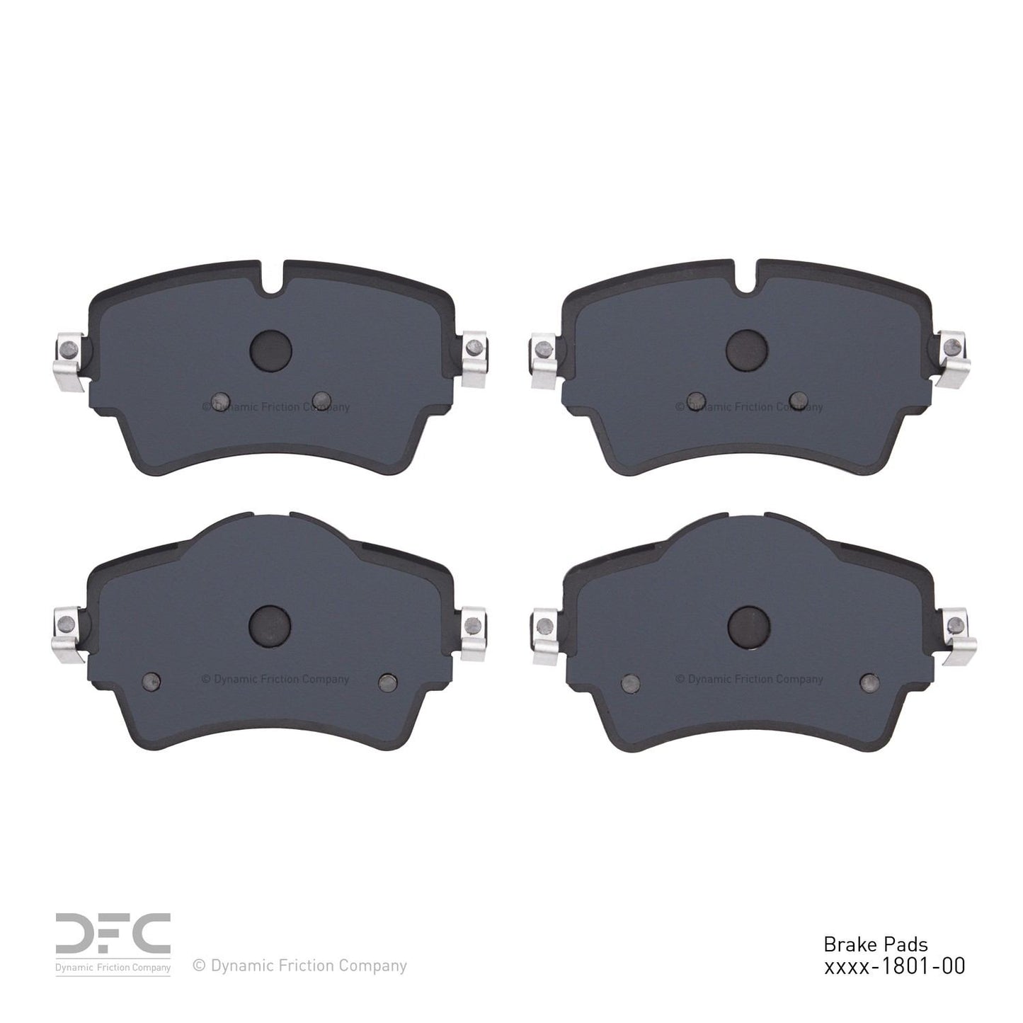 Dynamic Friction Company Disc Brake Pad Set 1310-1801-00