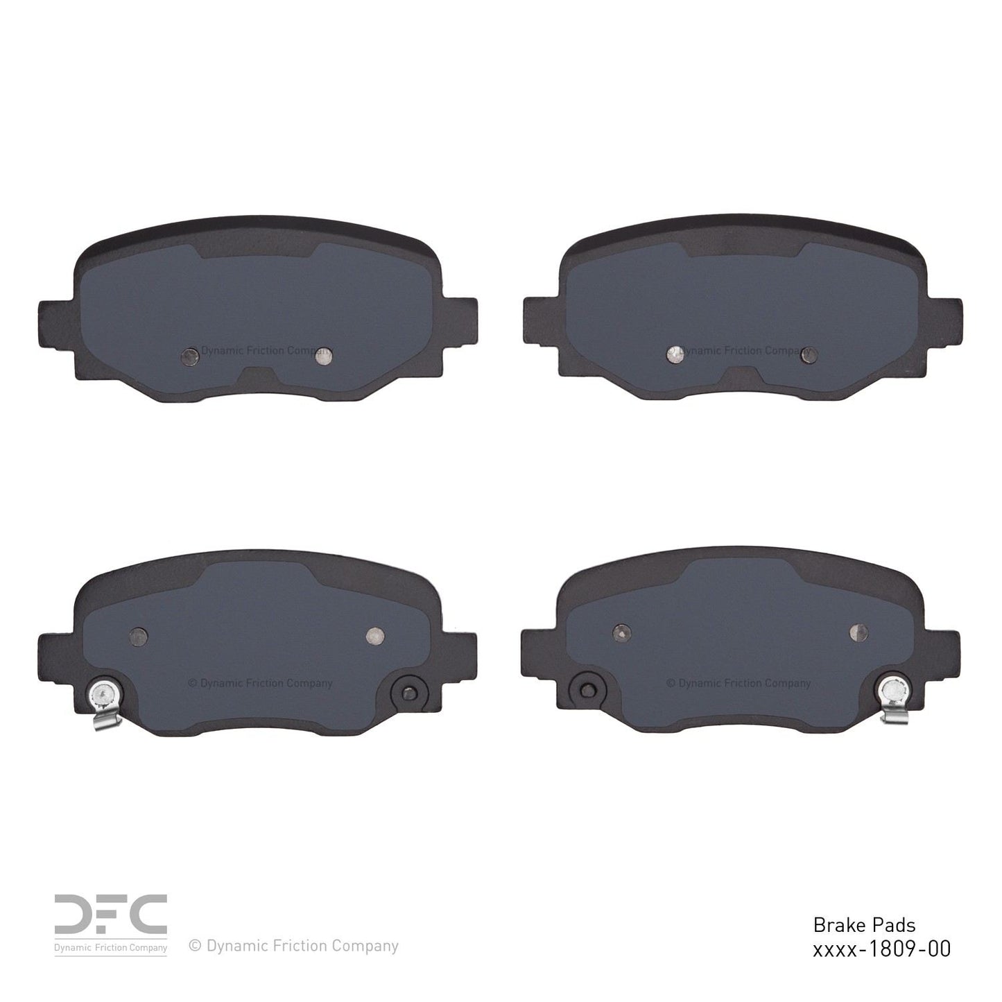 Dynamic Friction Company Disc Brake Pad Set 1310-1809-00