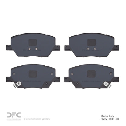 Dynamic Friction Company Disc Brake Pad Set 1310-1811-00
