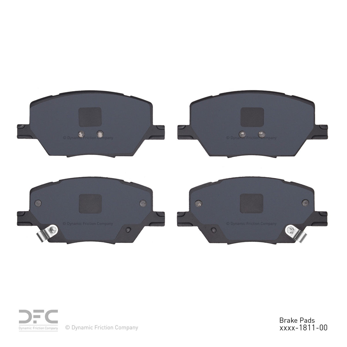 Dynamic Friction Company Disc Brake Pad Set 1310-1811-00