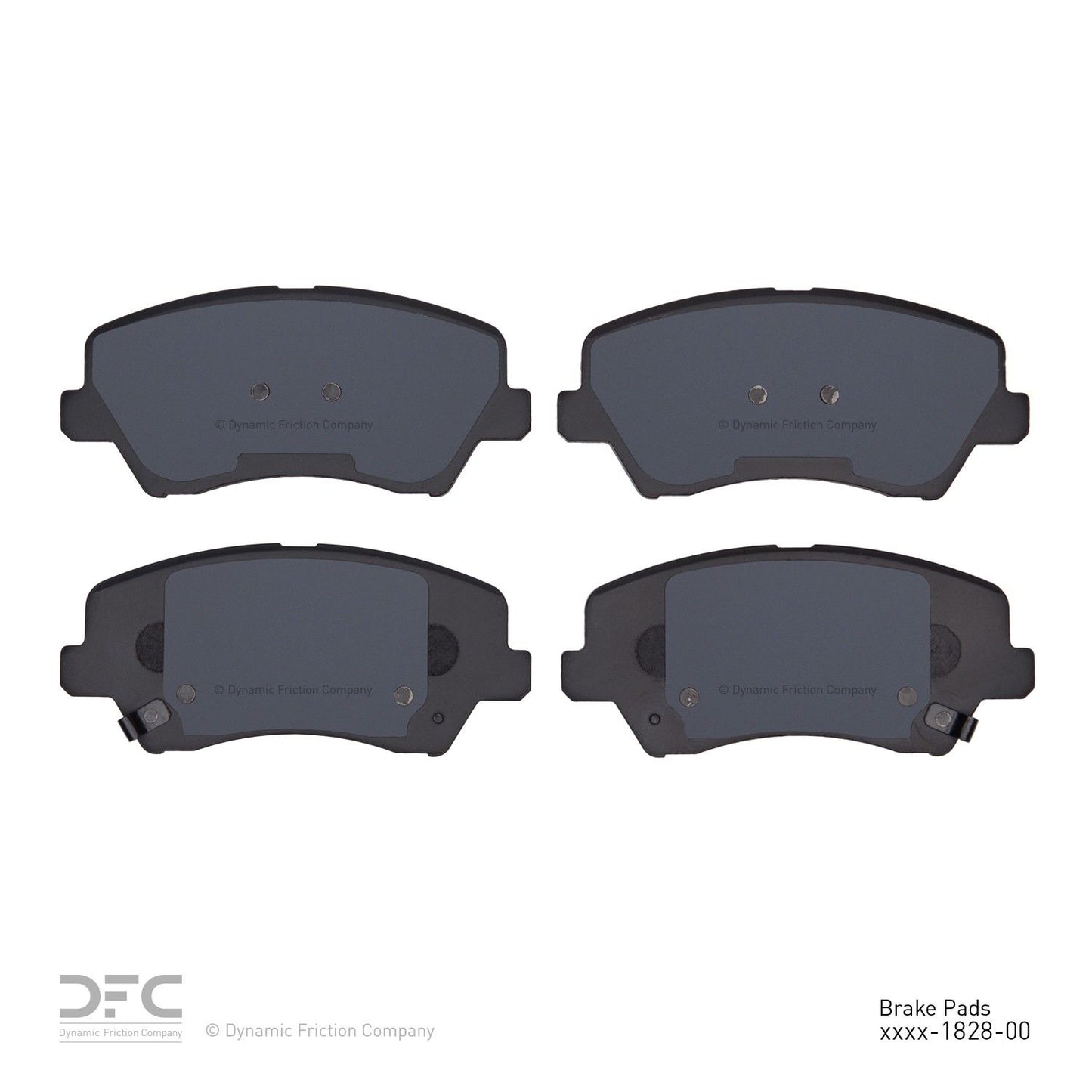 Dynamic Friction Company Disc Brake Pad Set 1310-1828-00