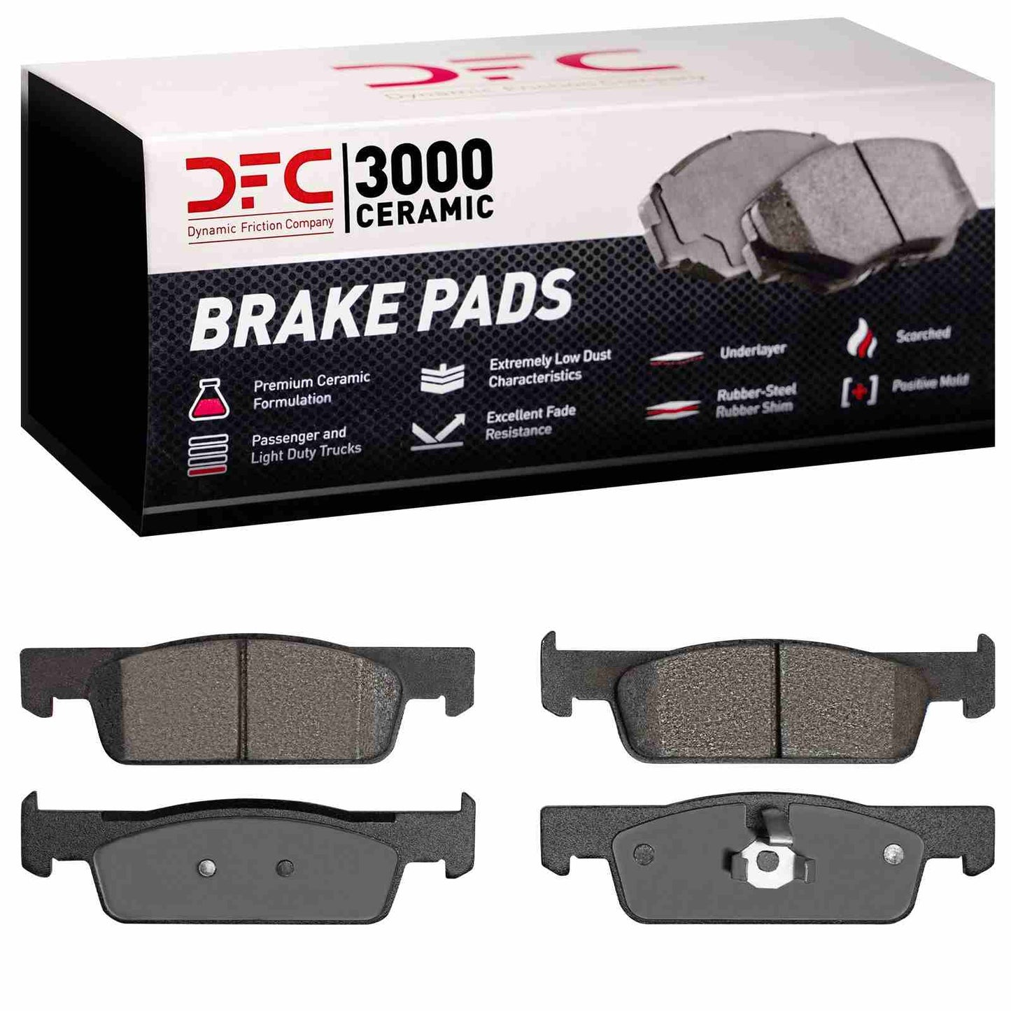 Dynamic Friction Company Disc Brake Pad Set 1310-1830-00
