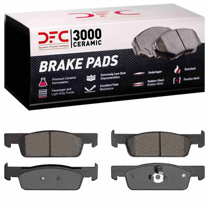 Dynamic Friction Company Disc Brake Pad Set 1310-1830-00
