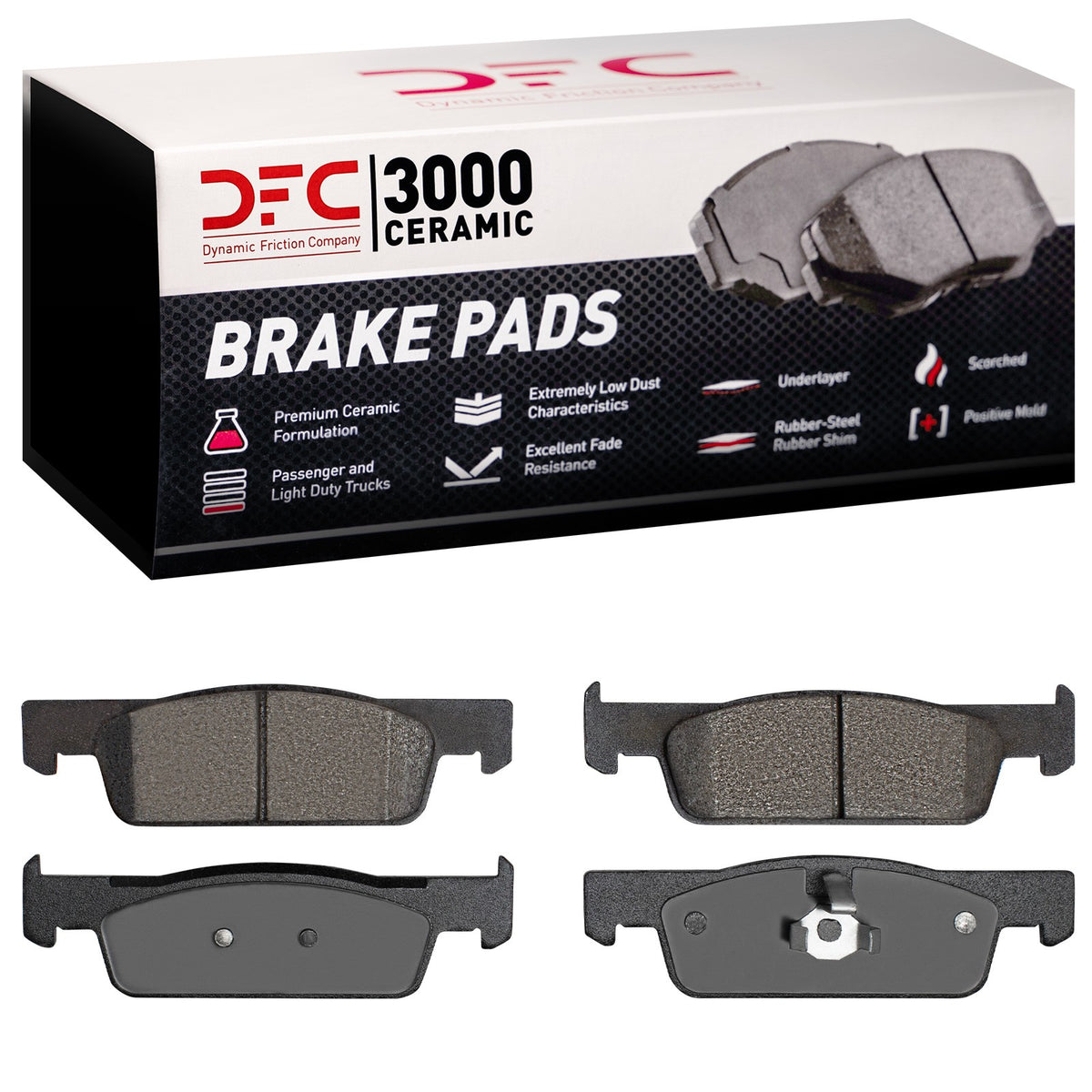 Dynamic Friction Company Disc Brake Pad Set 1310-1830-00