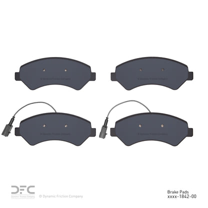 Dynamic Friction Company Disc Brake Pad Set 1310-1842-00