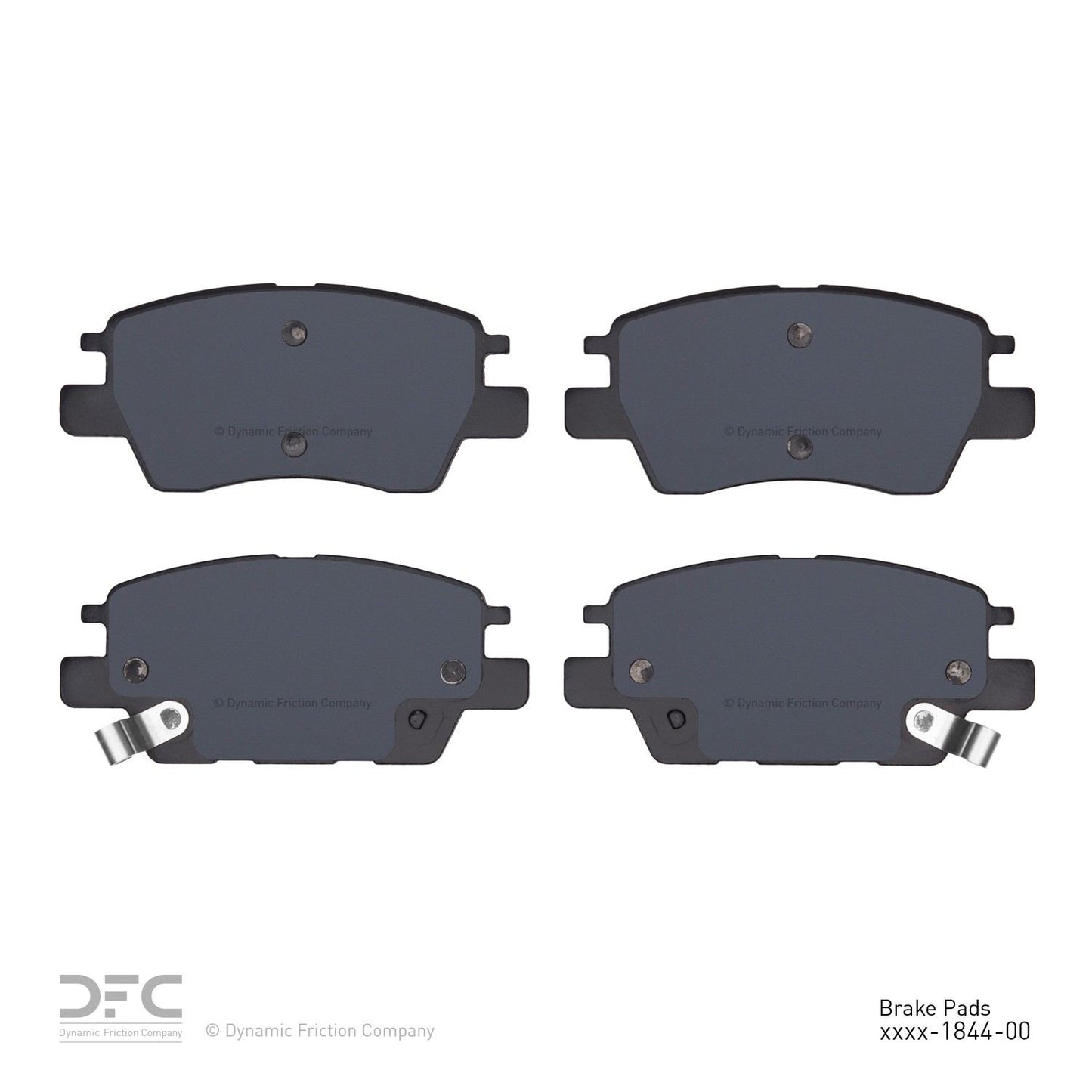 Dynamic Friction Company Disc Brake Pad Set 1310-1844-00