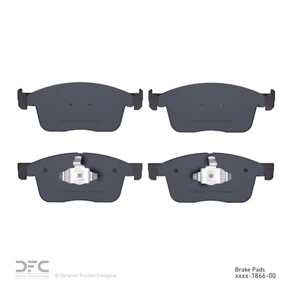 Dynamic Friction Company Disc Brake Pad Set 1310-1866-00