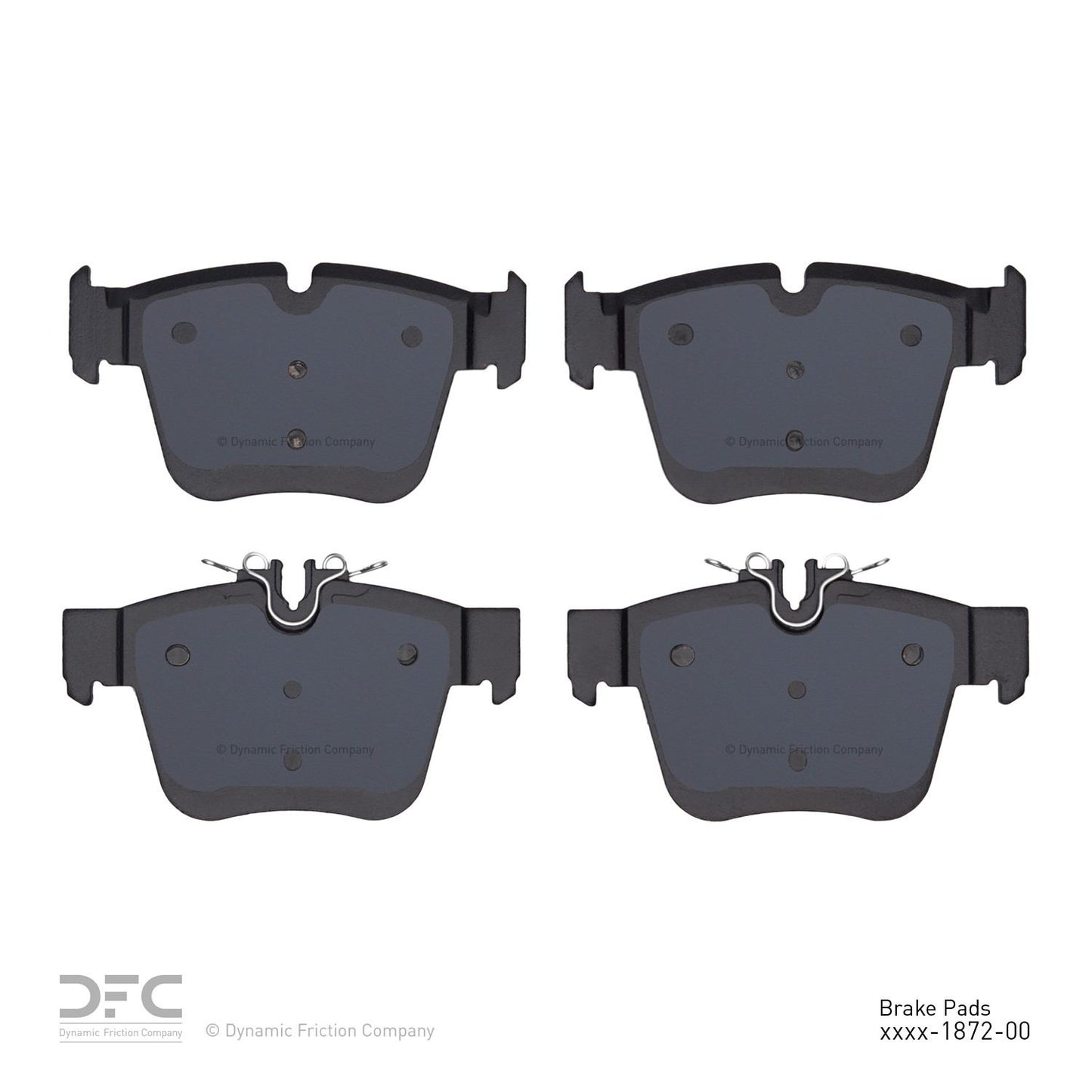 Dynamic Friction Company Disc Brake Pad Set 1310-1872-00