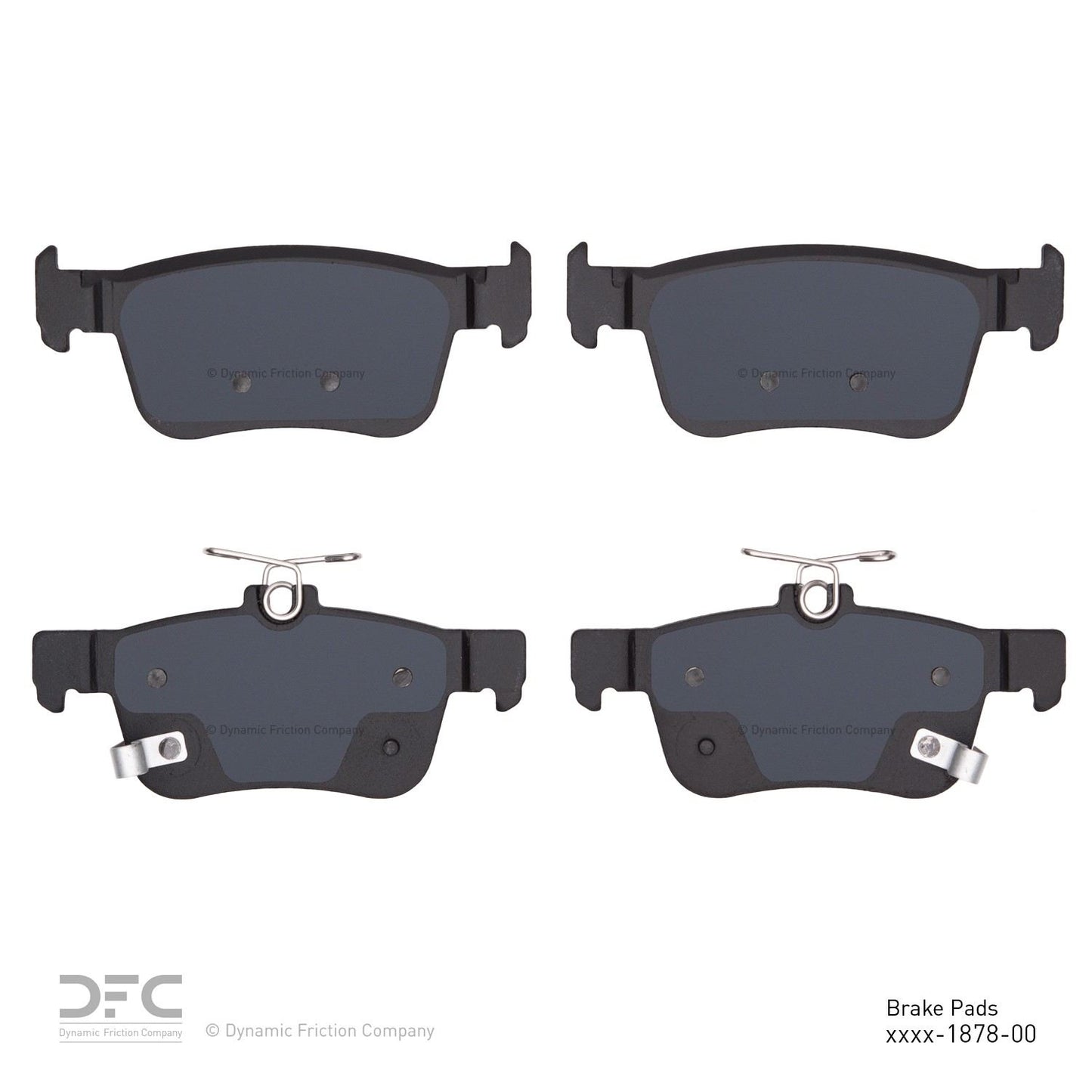 Dynamic Friction Company Disc Brake Pad Set 1310-1878-00