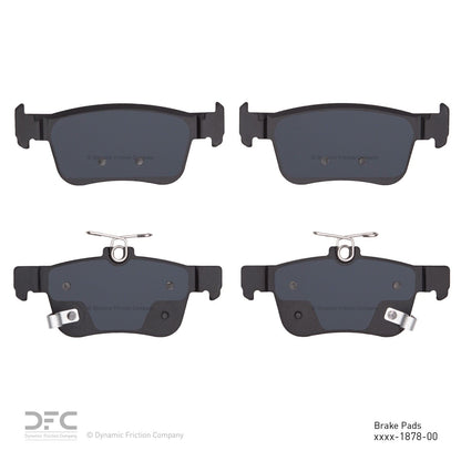 Dynamic Friction Company Disc Brake Pad Set 1310-1878-00