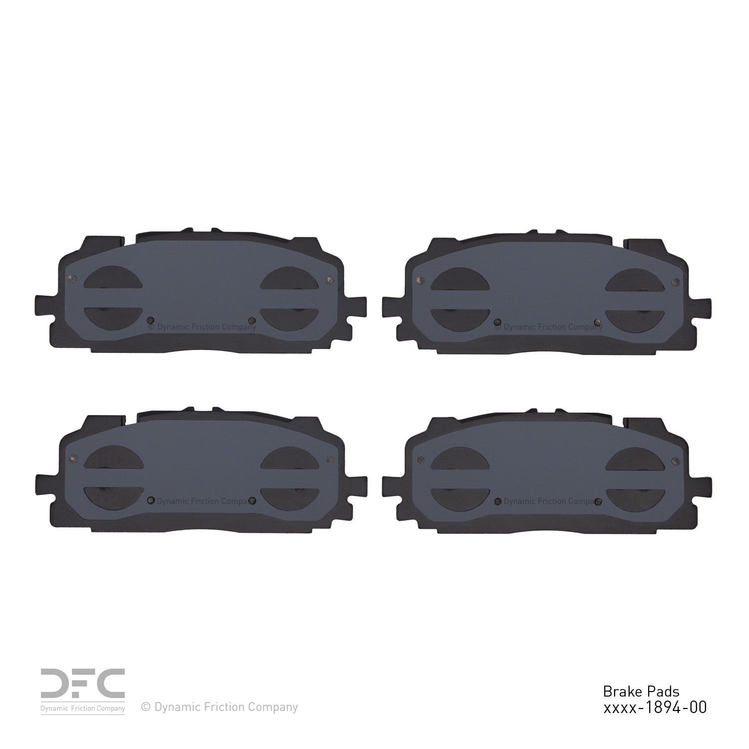 Dynamic Friction Company Disc Brake Pad Set 1310-1894-00