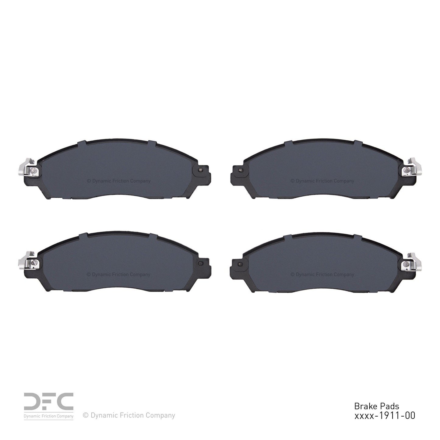 Dynamic Friction Company Disc Brake Pad Set 1310-1911-00