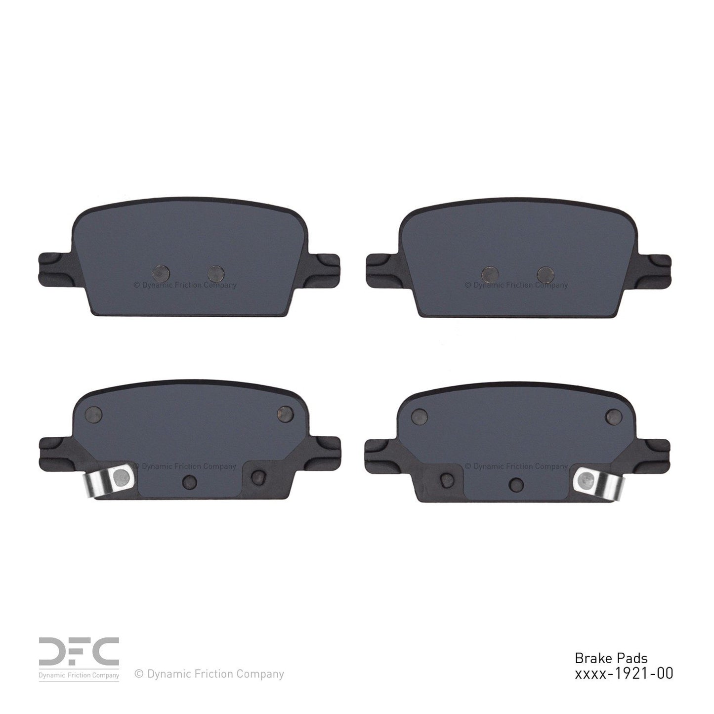 Dynamic Friction Company Disc Brake Pad Set 1310-1921-00