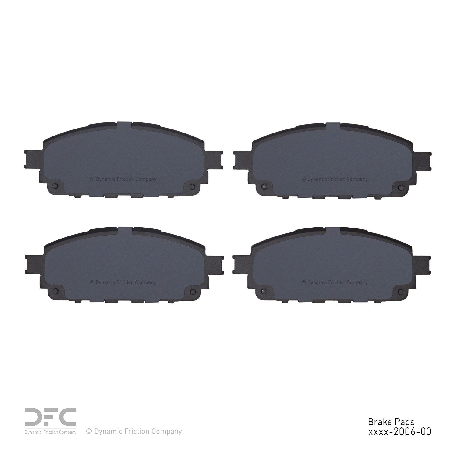 Dynamic Friction Company Disc Brake Pad Set 1310-2006-00