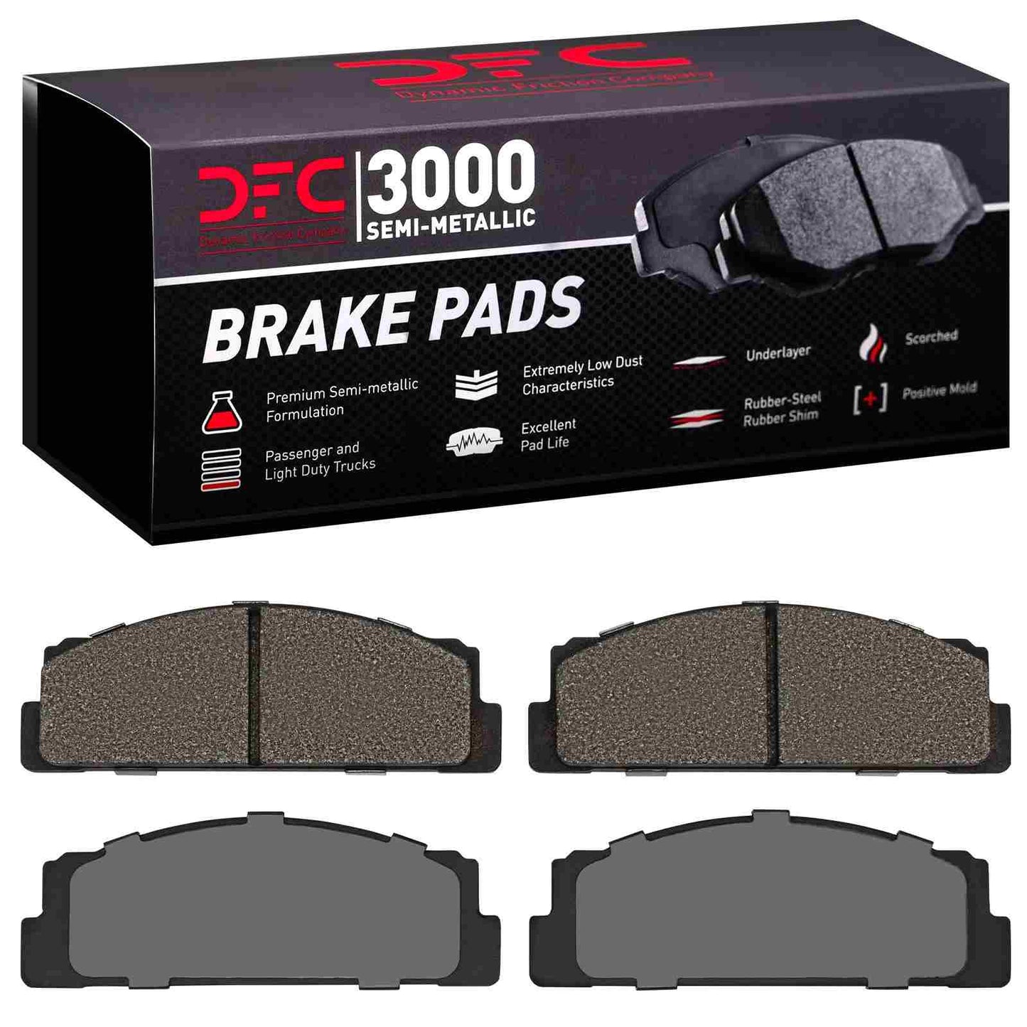 Dynamic Friction Company Disc Brake Pad Set 1311-0054-00