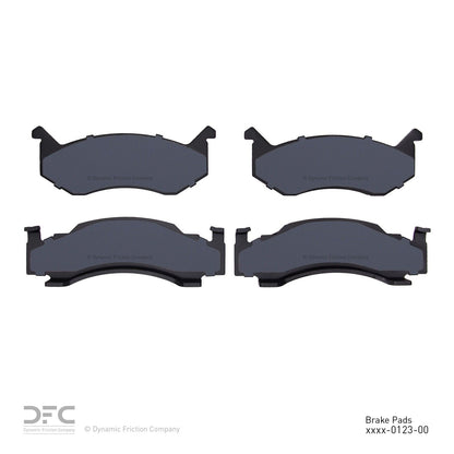 Dynamic Friction Company Disc Brake Pad Set 1311-0123-00