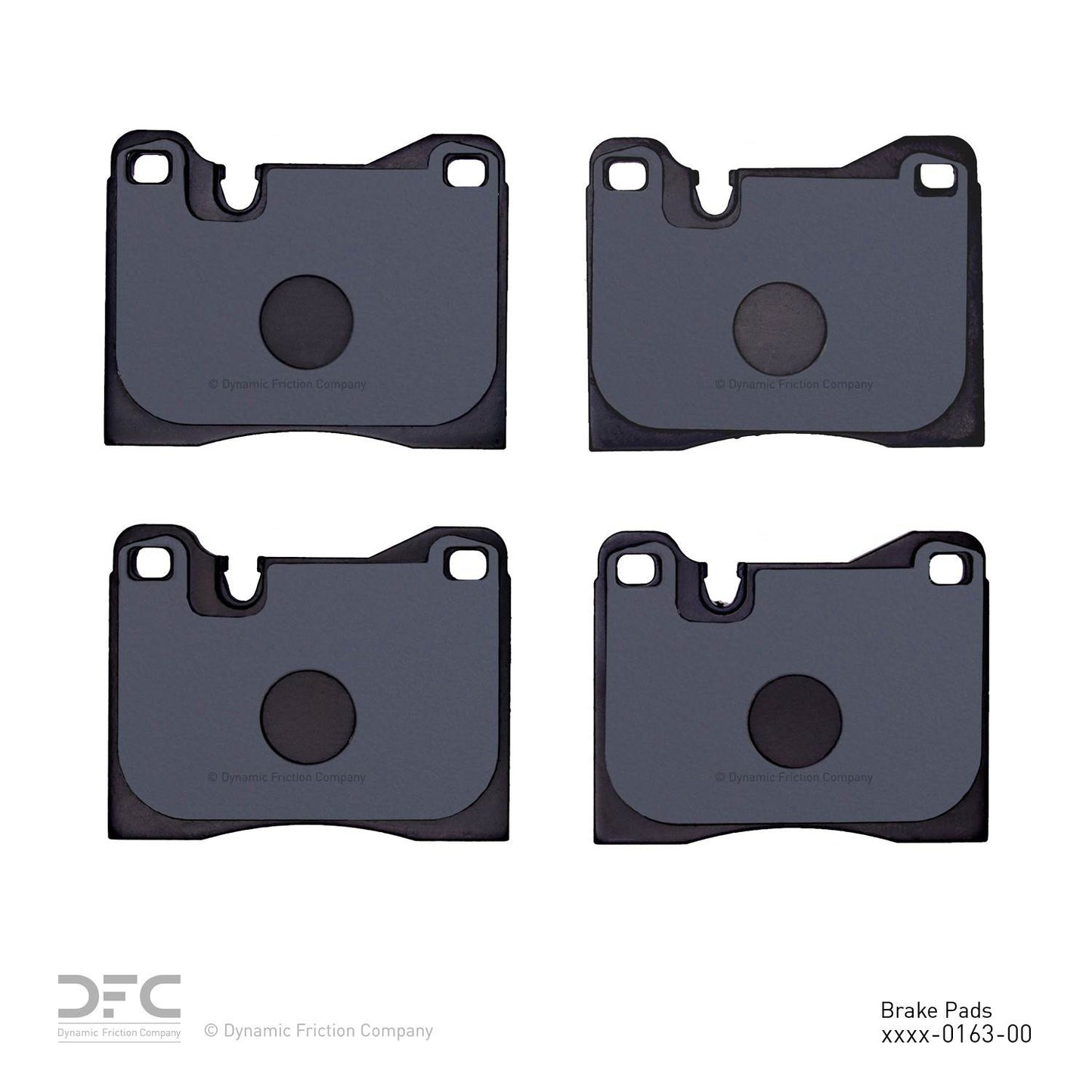 Dynamic Friction Company Disc Brake Pad Set 1311-0163-00