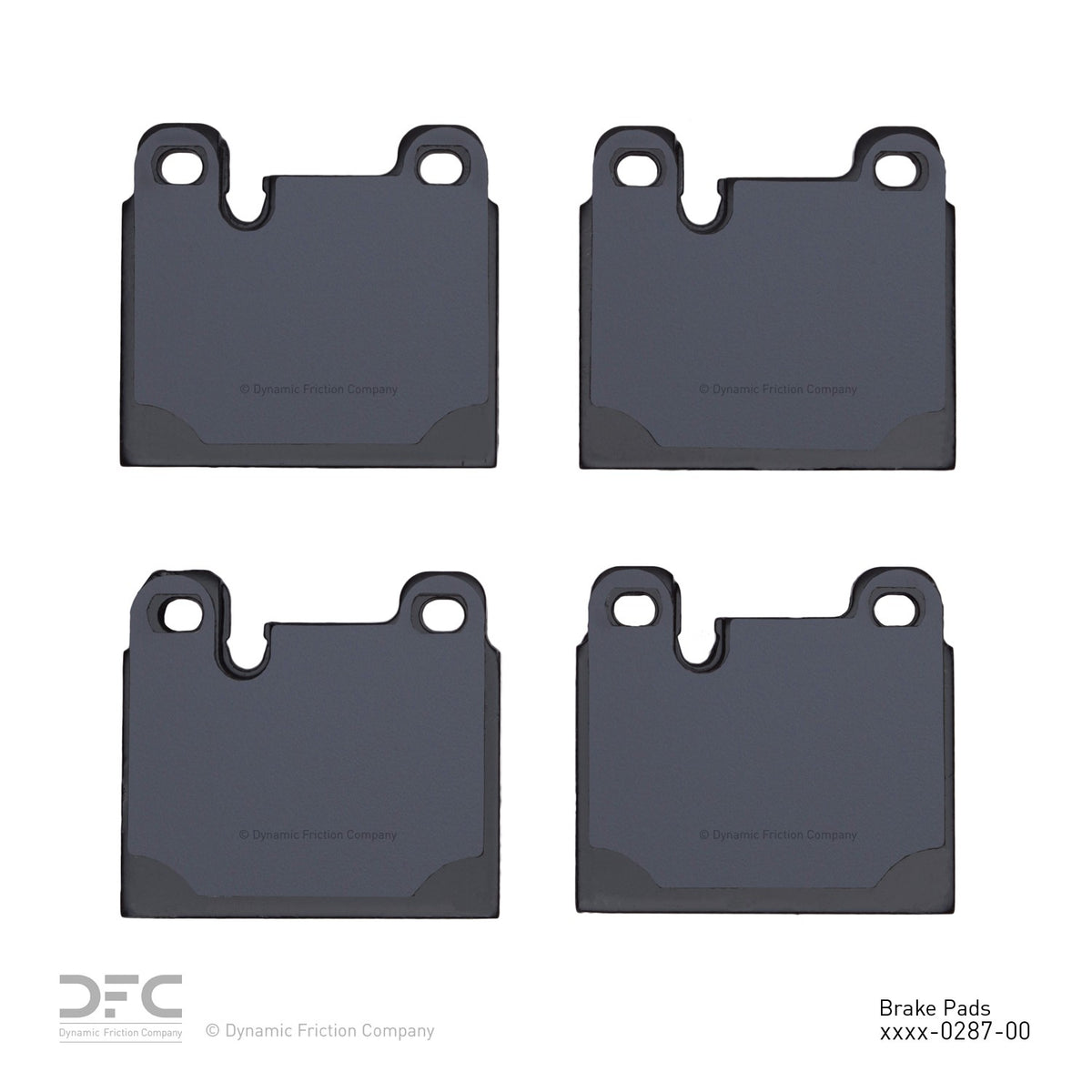 Dynamic Friction Company Disc Brake Pad Set 1311-0287-00