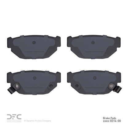 Dynamic Friction Company Disc Brake Pad Set 1311-0314-00