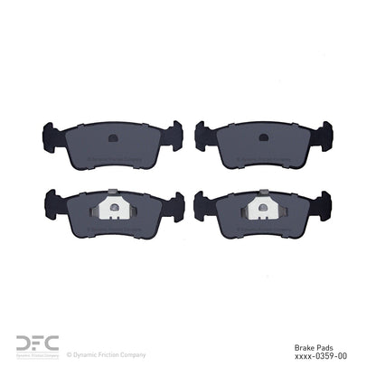 Dynamic Friction Company Disc Brake Pad Set 1311-0359-00