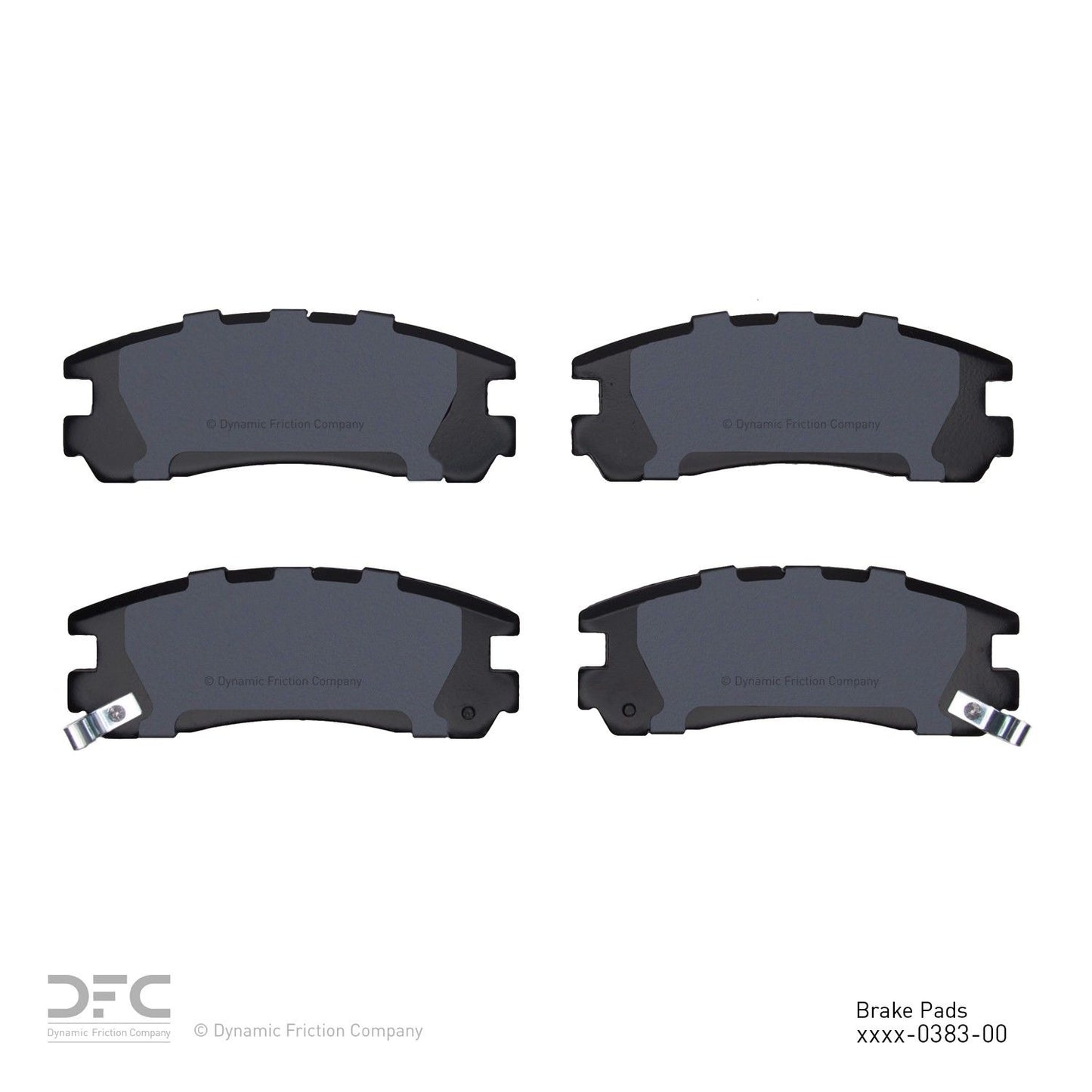 Dynamic Friction Company Disc Brake Pad Set 1311-0383-00