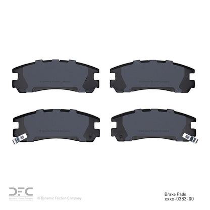 Dynamic Friction Company Disc Brake Pad Set 1311-0383-00