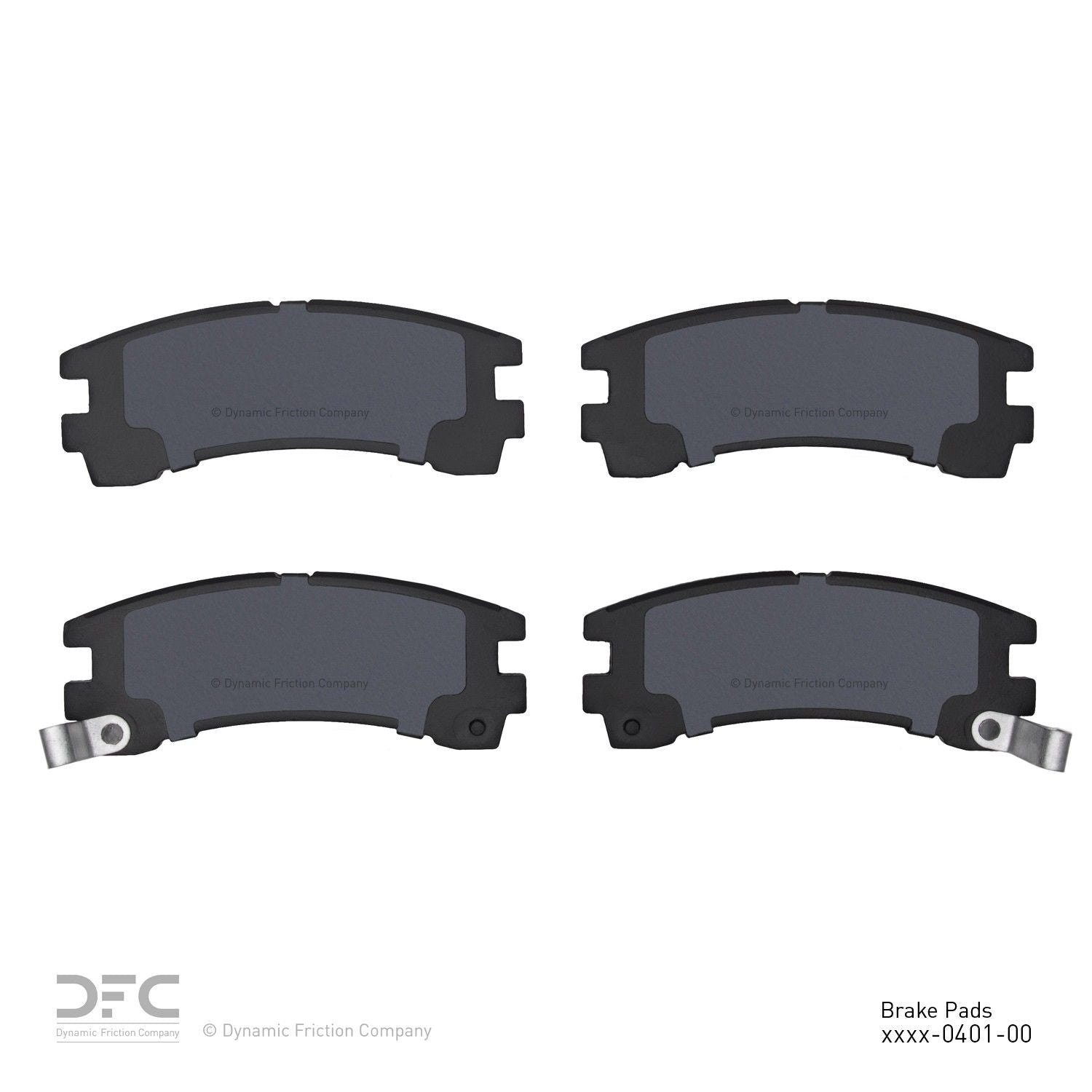 Dynamic Friction Company Disc Brake Pad Set 1311-0401-00