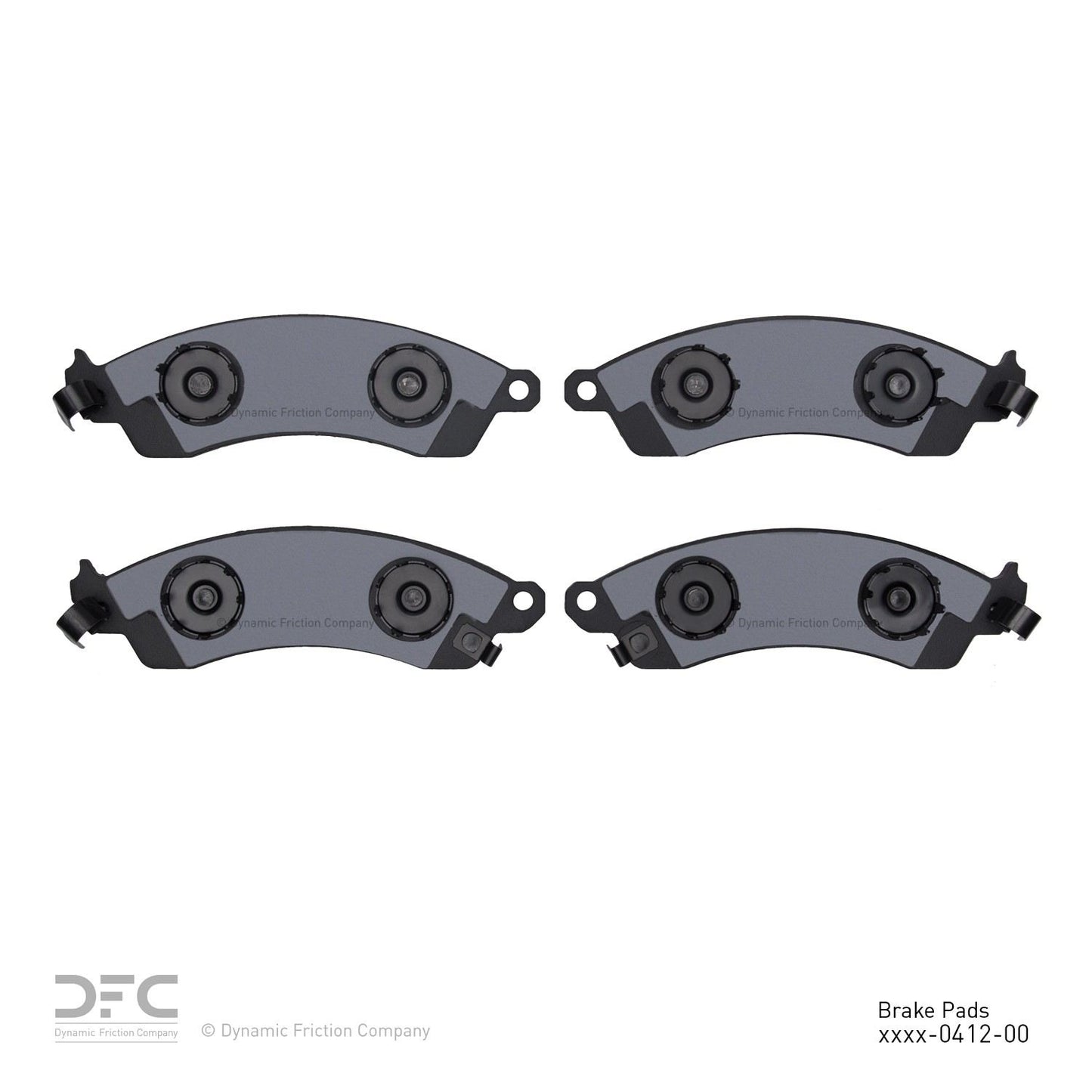 Dynamic Friction Company Disc Brake Pad Set 1311-0412-00