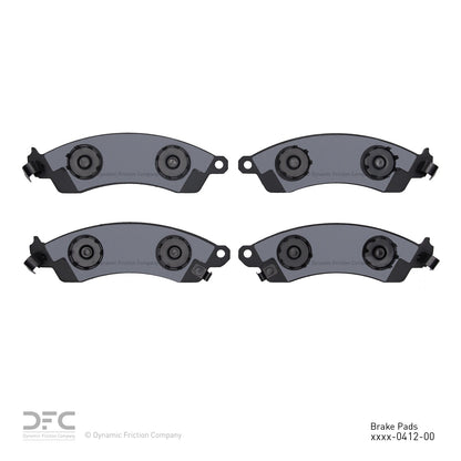 Dynamic Friction Company Disc Brake Pad Set 1311-0412-00
