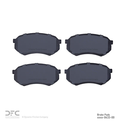 Dynamic Friction Company Disc Brake Pad Set 1311-0433-00