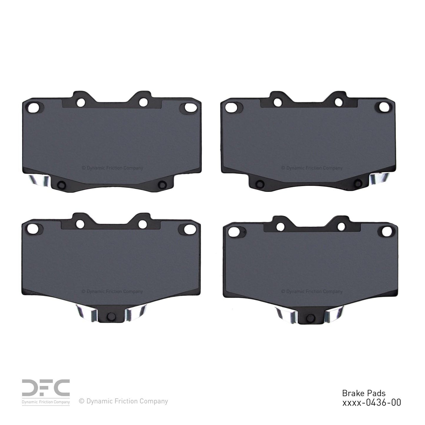 Dynamic Friction Company Disc Brake Pad Set 1311-0436-00