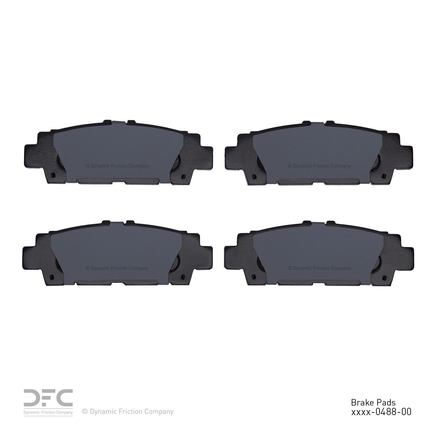 Dynamic Friction Company Disc Brake Pad Set 1311-0488-00