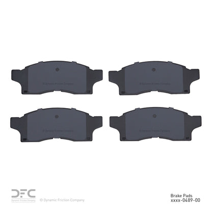 Dynamic Friction Company Disc Brake Pad Set 1311-0489-00