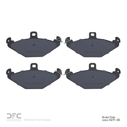 Dynamic Friction Company Disc Brake Pad Set 1311-0491-00