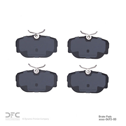 Dynamic Friction Company Disc Brake Pad Set 1311-0493-00
