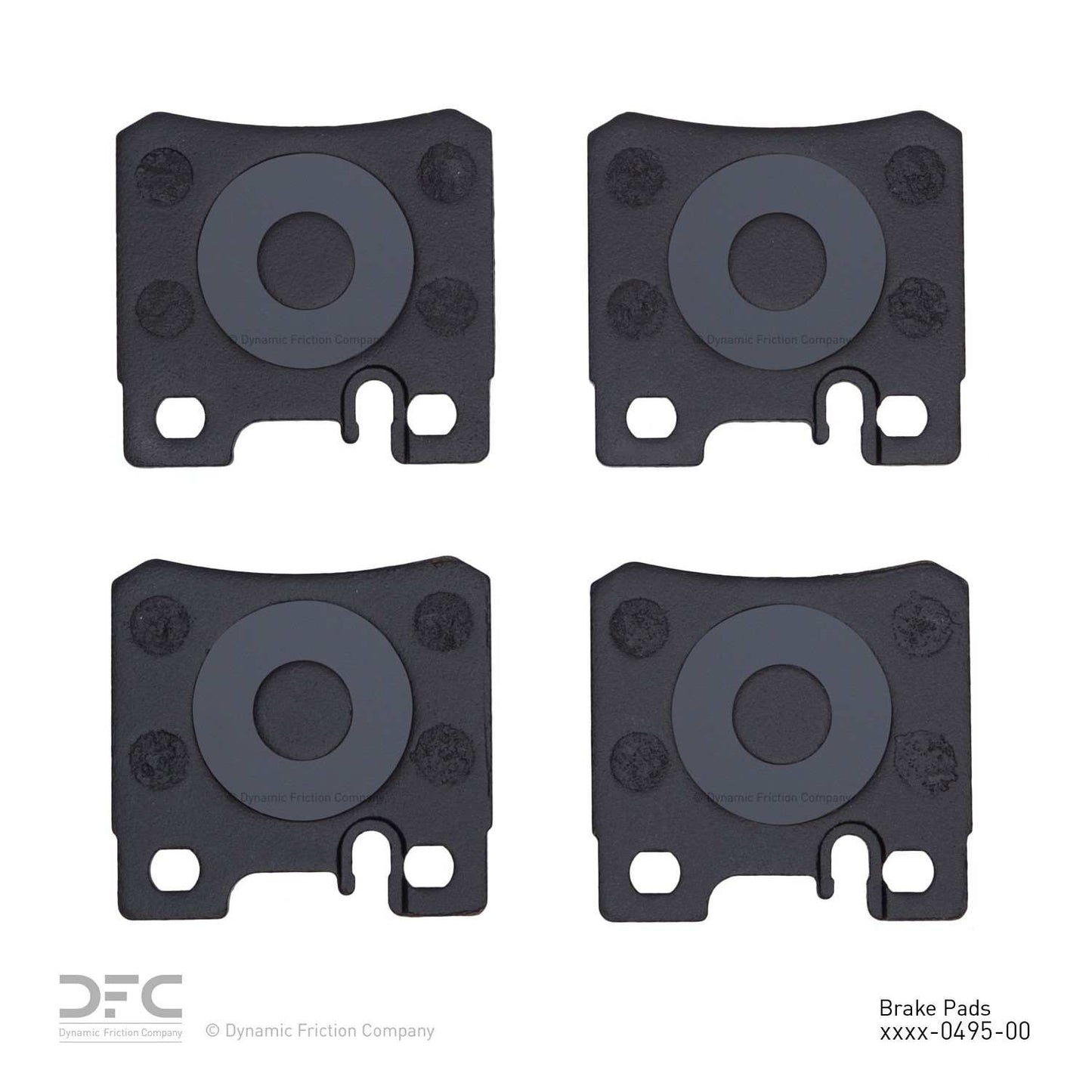 Dynamic Friction Company Disc Brake Pad Set 1311-0495-00