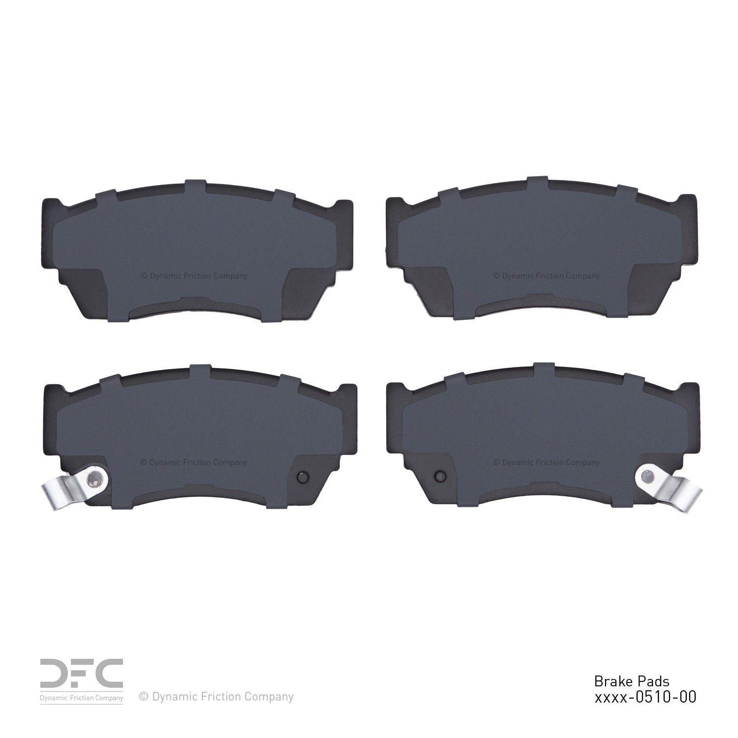 Dynamic Friction Company Disc Brake Pad Set 1311-0510-00