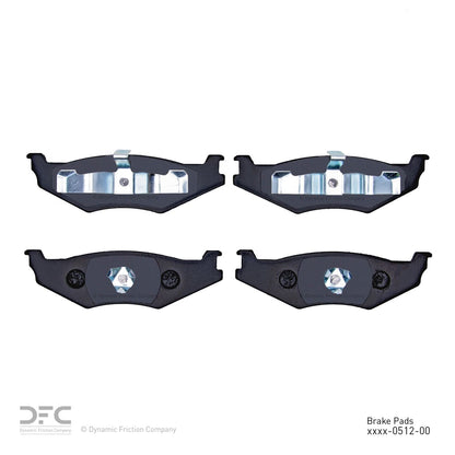 Dynamic Friction Company Disc Brake Pad Set 1311-0512-00