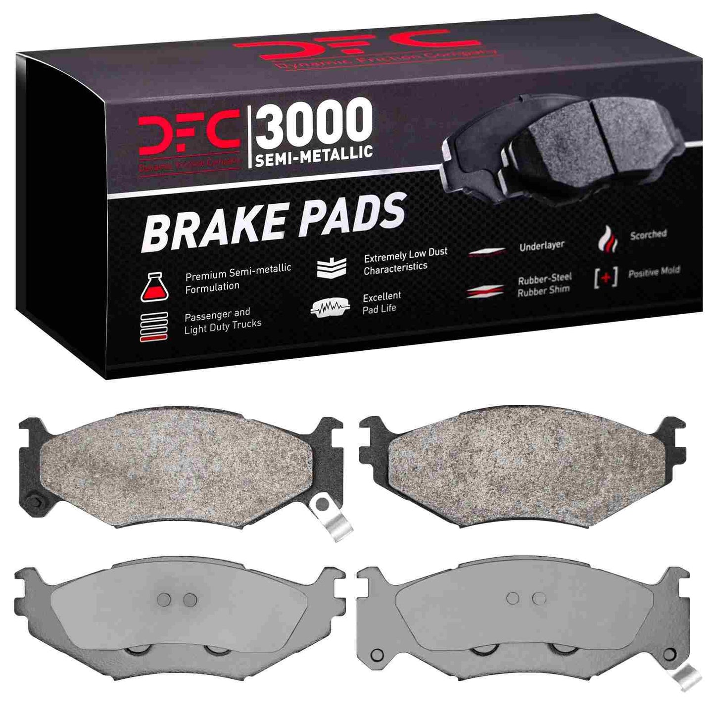 Dynamic Friction Company Disc Brake Pad Set 1311-0522-00