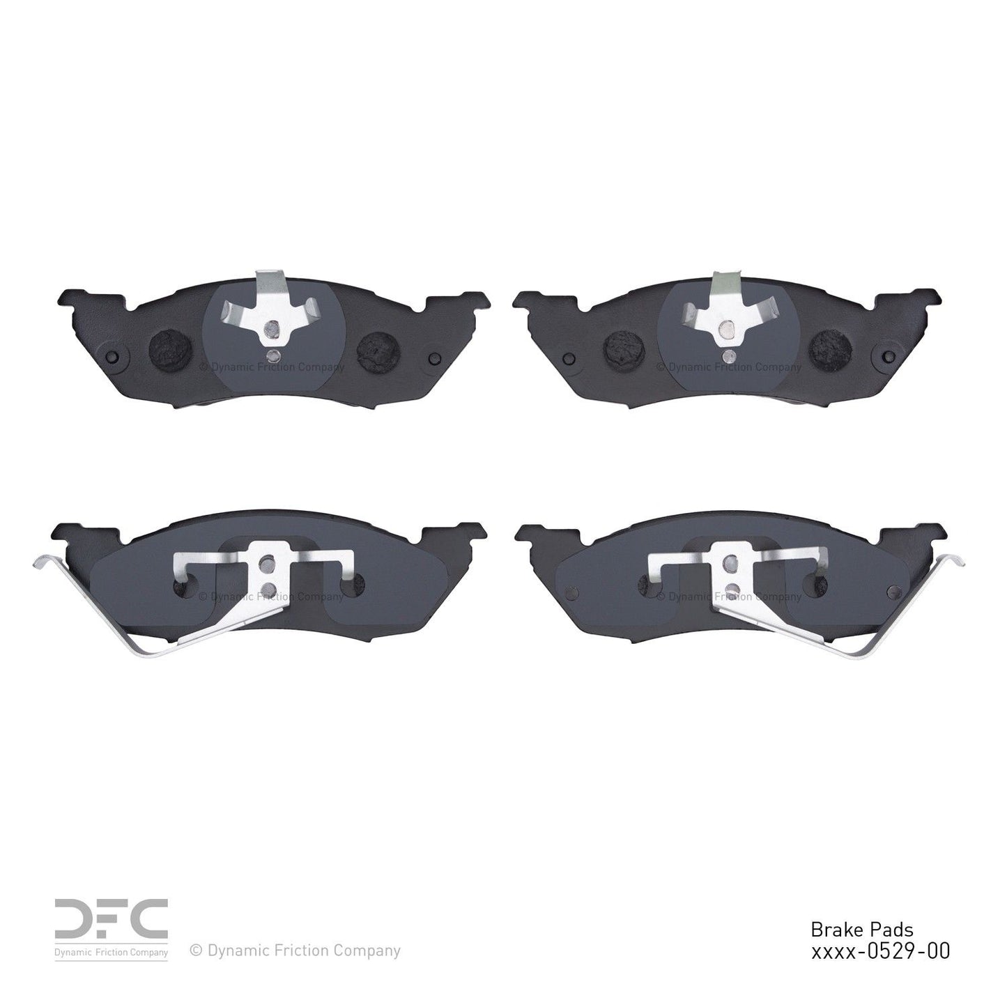 Dynamic Friction Company Disc Brake Pad Set 1311-0529-00