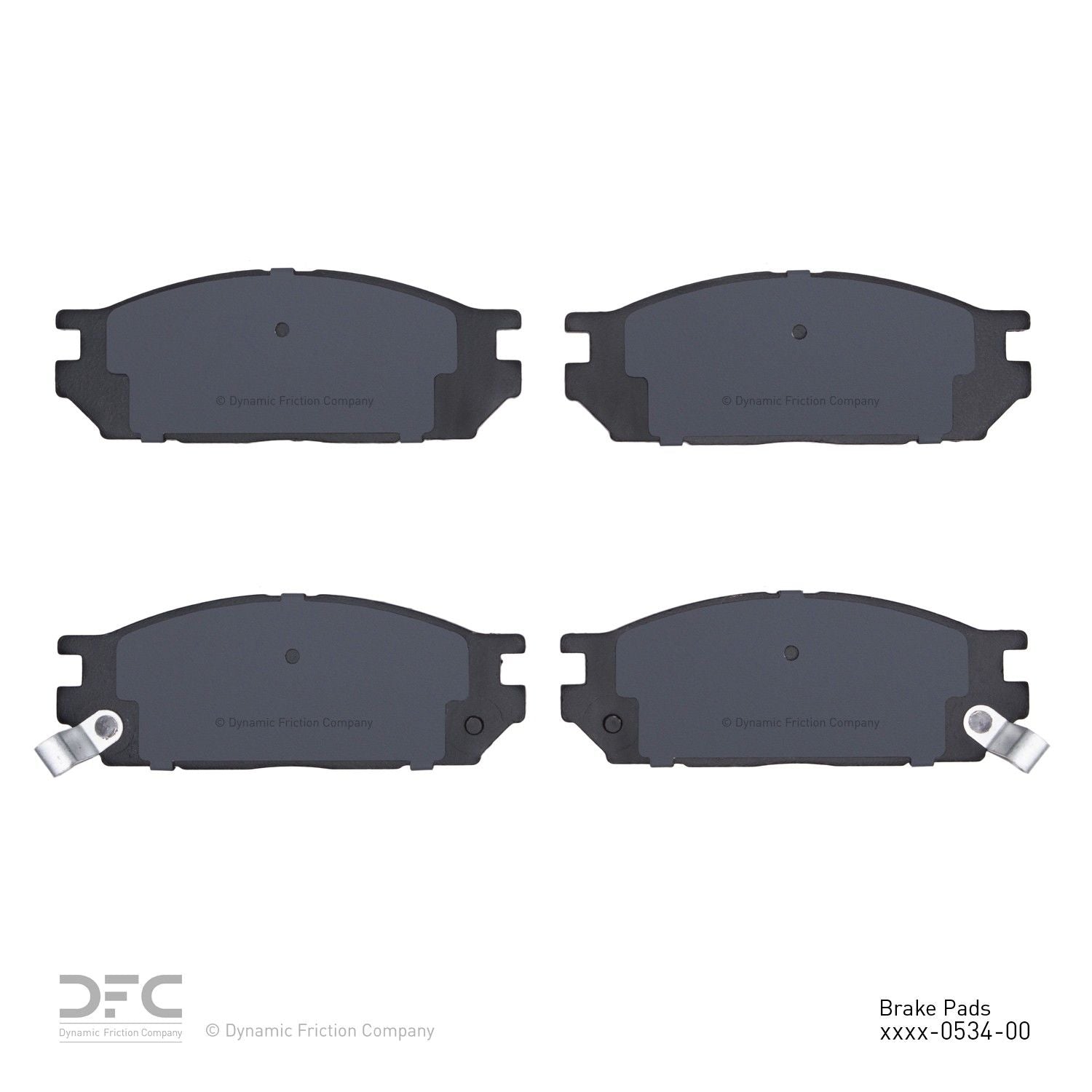 Dynamic Friction Company Disc Brake Pad Set 1311-0534-00