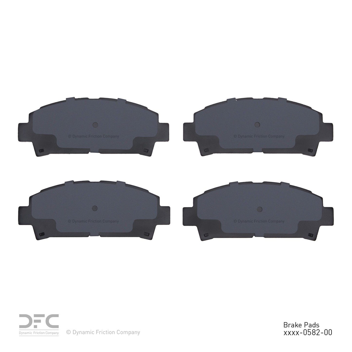 Dynamic Friction Company Disc Brake Pad Set 1311-0582-00