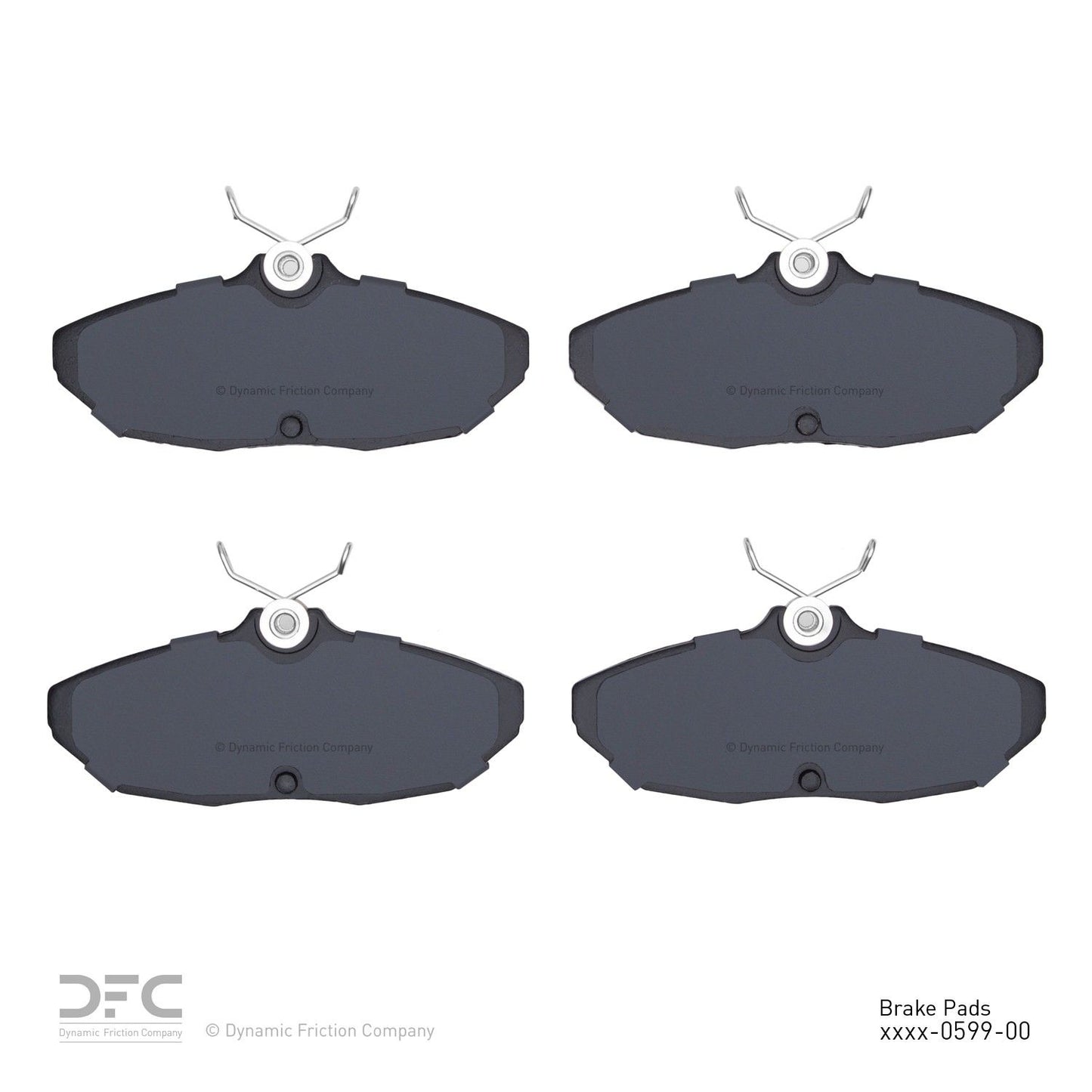 Dynamic Friction Company Disc Brake Pad Set 1311-0599-00